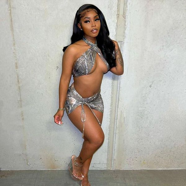 vintage print sleeveless bandage women tracksuits crop skirt 2 pieces set dress dresses summer fashion streetwear tracksuit, Gray
vintage print sleeveless bandage women tracksuits crop skirt 2 pieces set dress dresses summer fashion streetwear tracksuit, Gray