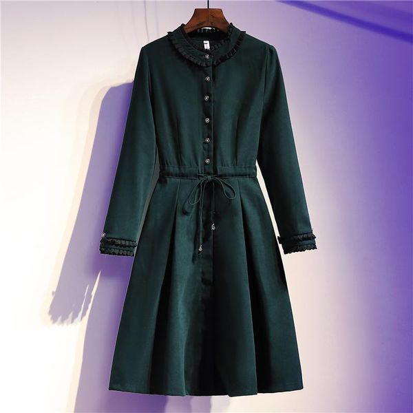 casual dresses autumn winter women office dress lady retro plus size 2021 long sleeve button midi elegant party 4xl, Black;gray
casual dresses autumn winter women office dress lady retro plus size 2021 long sleeve button midi elegant party 4xl, Black;gray