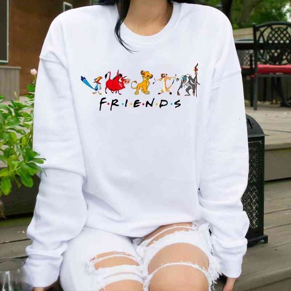 the lion king friends graphic women sweatshirts simba and his pullover jumpers animal kingdom funny cartoon print hoodie, Black
the lion king friends graphic women sweatshirts simba and his pullover jumpers animal kingdom funny cartoon print hoodie, Black