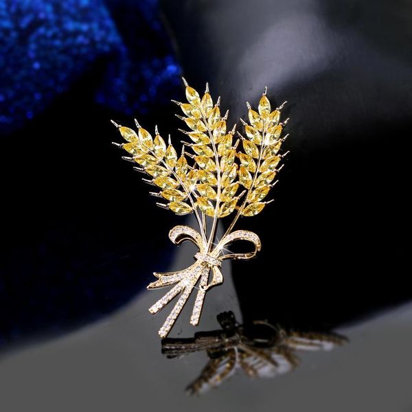 women's wheat ear brooch teacher's day gift corsage coat fall winter accessories golden barley pin, Gray
women's wheat ear brooch teacher's day gift corsage coat fall winter accessories golden barley pin, Gray