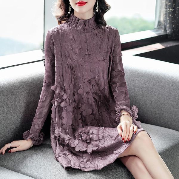 roy pleated dress women's autumn 2021 fashion heavy industry embroidery sanzhai loose and thin, Black;gray
roy pleated dress women's autumn 2021 fashion heavy industry embroidery sanzhai loose and thin, Black;gray