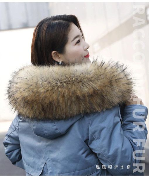 scarves 2021 faux raccoon fur collar female winter scarf multicolor men jackets coat women hood decor wraps zkg40, Blue;gray
scarves 2021 faux raccoon fur collar female winter scarf multicolor men jackets coat women hood decor wraps zkg40, Blue;gray