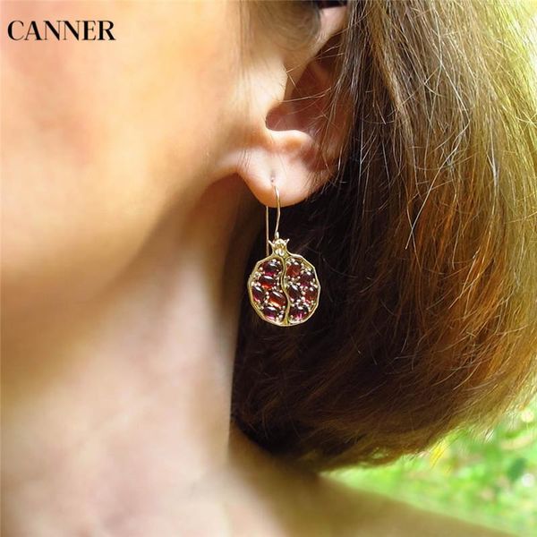 dangle & chandelier canner vintage round gold color natural red garnet earrings for woman girl cz stone drop gift1, Silver
dangle & chandelier canner vintage round gold color natural red garnet earrings for woman girl cz stone drop gift1, Silver