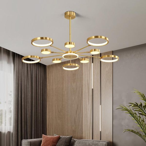 pendant lamps copper chandelier simple dining room lamp bedroom led modern atmosphere family living villa
pendant lamps copper chandelier simple dining room lamp bedroom led modern atmosphere family living villa