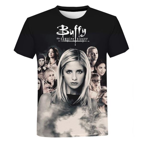 women's t-shirt 3d print 2021 buffy the vampire slayer men women fashion casual short sleeve cool harajuku streetwear funny tshirt, White
women's t-shirt 3d print 2021 buffy the vampire slayer men women fashion casual short sleeve cool harajuku streetwear funny tshirt, White