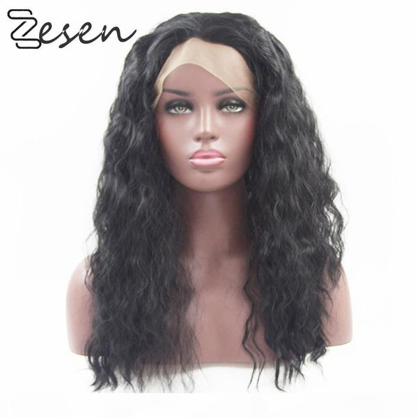 zesen loose wave synthetic lace front wig part long natural hair wigs for women 180 density with baby hair, Black
zesen loose wave synthetic lace front wig part long natural hair wigs for women 180 density with baby hair, Black
