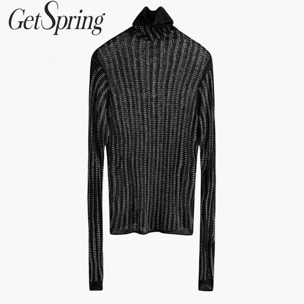 getspring women sweater diamond patchwork turtleneck pullovers women sweaters black white vintage all match winter sweaters 20191, White;black
getspring women sweater diamond patchwork turtleneck pullovers women sweaters black white vintage all match winter sweaters 20191, White;black