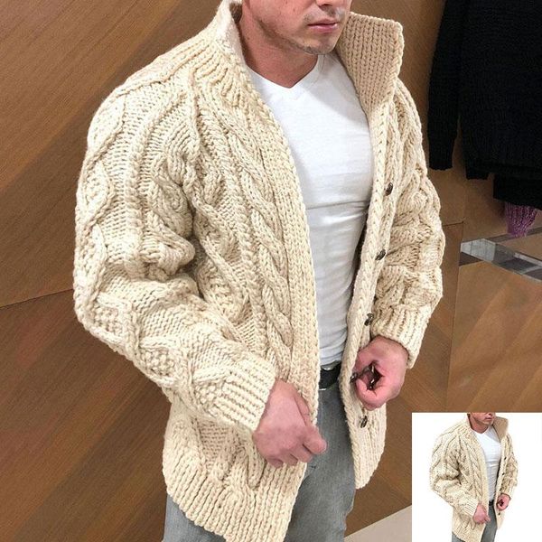 men sweater fashion jackets thicken coat winter cardigan warm knitted solid coat buttons jacket beautiful casual jumpers, White;black
men sweater fashion jackets thicken coat winter cardigan warm knitted solid coat buttons jacket beautiful casual jumpers, White;black