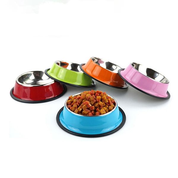 dog bowls & feeders pet stainless steel puppy cats drink water dish feeder travel non-slip dishes pets supplies container
dog bowls & feeders pet stainless steel puppy cats drink water dish feeder travel non-slip dishes pets supplies container