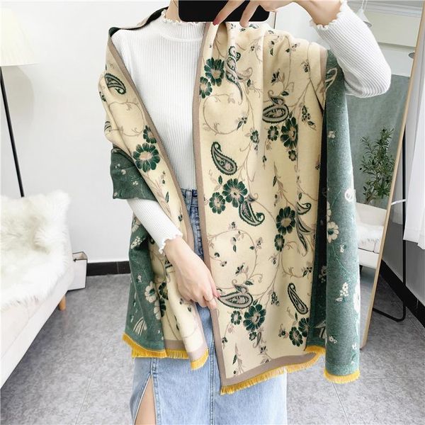 scarves winter scarf women cashmere warm pashmina foulard paisley florals blanket wraps thick long shawls bufandas, Blue;gray
scarves winter scarf women cashmere warm pashmina foulard paisley florals blanket wraps thick long shawls bufandas, Blue;gray