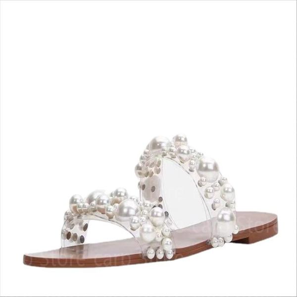 sandals carp women's sandal women summer shoe bohemian transparent flat bottom pearl versatile crystal de las mujeres, Black
sandals carp women's sandal women summer shoe bohemian transparent flat bottom pearl versatile crystal de las mujeres, Black