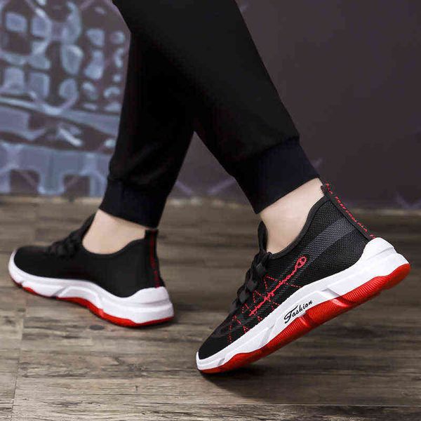 men's shoes korean autumn fashion mesh student running breathable and comfortable men's flying woven sneakers, Black
men's shoes korean autumn fashion mesh student running breathable and comfortable men's flying woven sneakers, Black