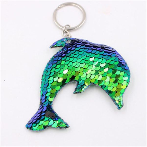 keychains dolphin cute sequin keychain pendant color reflective material bag custom gift wholesale, Silver
keychains dolphin cute sequin keychain pendant color reflective material bag custom gift wholesale, Silver