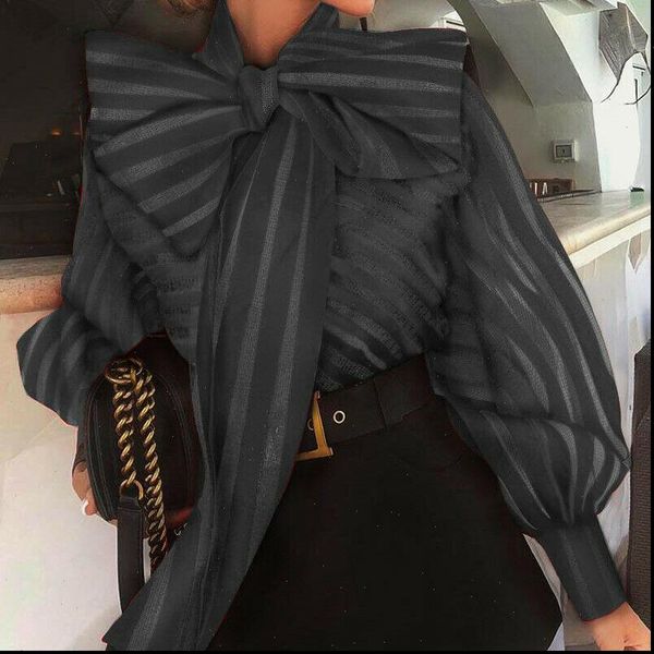 elegant ol women shirts celmia 2021 fashion long lantern sleeve lace blouses bow tie ladies casual loose blusas oversized, White
elegant ol women shirts celmia 2021 fashion long lantern sleeve lace blouses bow tie ladies casual loose blusas oversized, White