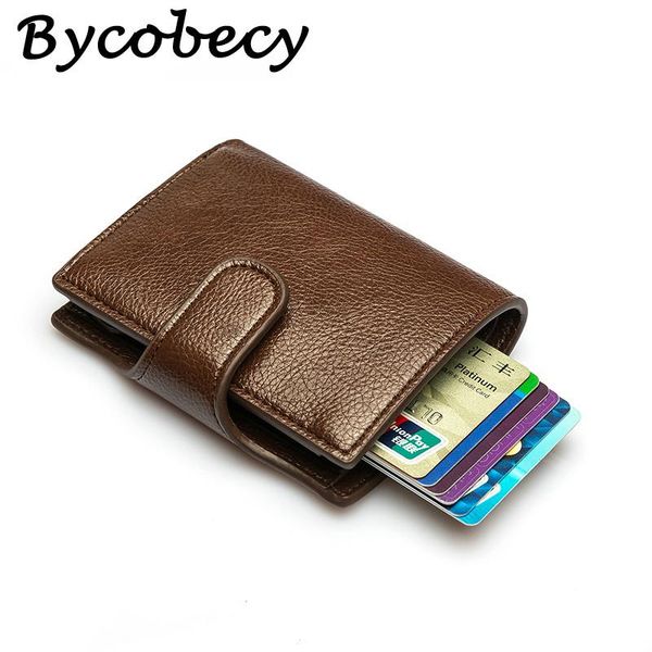 card holders bycobecy pu leather men holder 2021 wallet women smart slim rfid ladies case vintage solid money bag, Brown;gray
card holders bycobecy pu leather men holder 2021 wallet women smart slim rfid ladies case vintage solid money bag, Brown;gray