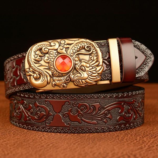 belts for men genuine leather designer causal belt fashion classic vintage automatic buckle strap man, Black;brown
belts for men genuine leather designer causal belt fashion classic vintage automatic buckle strap man, Black;brown