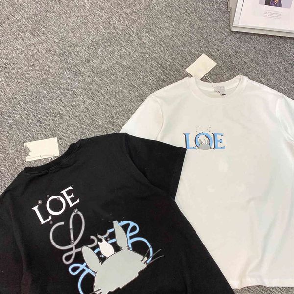 luxury design low chinchilla short sleeve women's cartoon letter printing summer loose tide round neck pullover t-shirt, White
luxury design low chinchilla short sleeve women's cartoon letter printing summer loose tide round neck pullover t-shirt, White