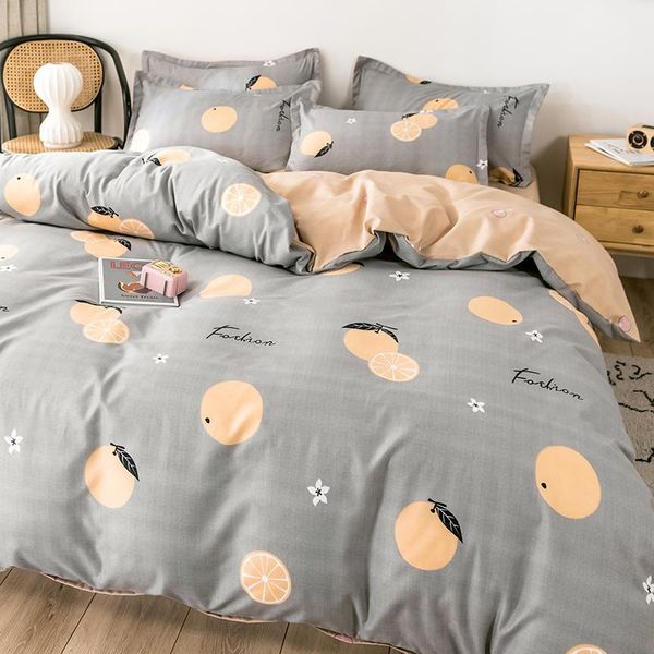 bedding sets washed cotton cartoon style sanding four pieces set comfortable m59
bedding sets washed cotton cartoon style sanding four pieces set comfortable m59