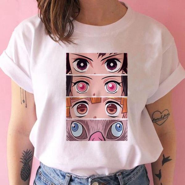 shirts women 2021 demon slaughterer graphics teen japanese anime t-shirt harajuku kawaii street clothing punk t-shirt, White
shirts women 2021 demon slaughterer graphics teen japanese anime t-shirt harajuku kawaii street clothing punk t-shirt, White