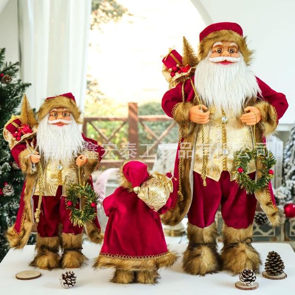 party decoration big santa claus doll children xmas gift christmas tree decorations for home 2021 year supplies fast delivery
party decoration big santa claus doll children xmas gift christmas tree decorations for home 2021 year supplies fast delivery
