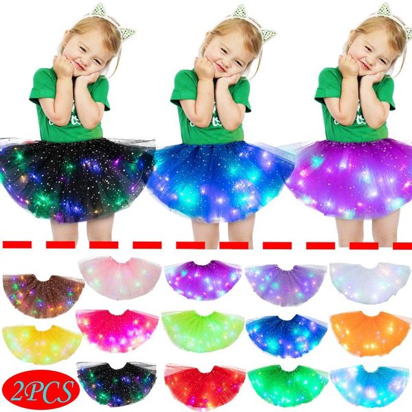 fashion women girls kids neon led tutu skirt party stage dance wear pleated layered tulle light up short dress 2pc skirts, Blue
fashion women girls kids neon led tutu skirt party stage dance wear pleated layered tulle light up short dress 2pc skirts, Blue