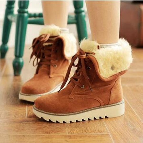 boots women ankle flats winter snow warm lace up shoes woman booties plus size shoe chaussures femme zapatos mujer sapato nh275, Black
boots women ankle flats winter snow warm lace up shoes woman booties plus size shoe chaussures femme zapatos mujer sapato nh275, Black