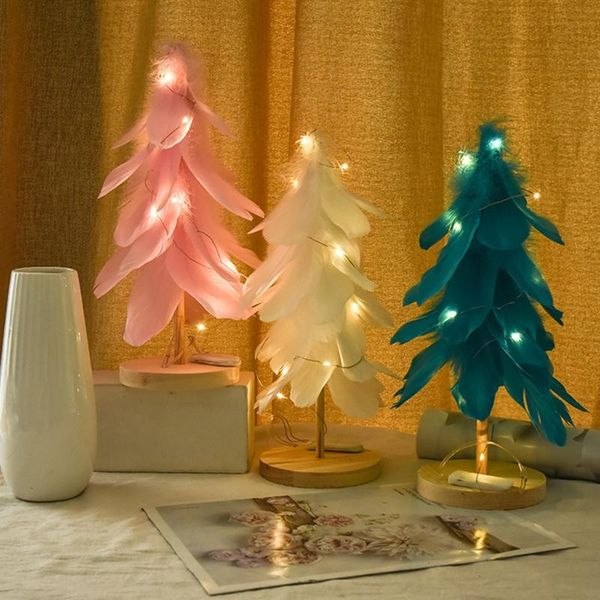 christmas decorations feather tree ornament with led light adornment deskxmas decoration k43d
christmas decorations feather tree ornament with led light adornment deskxmas decoration k43d