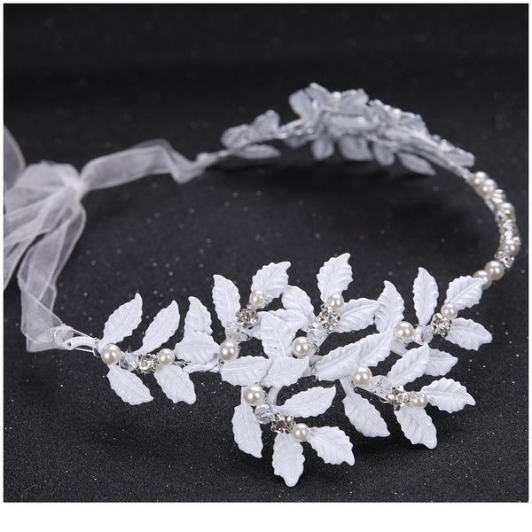 handmade pearl/white metal leaf wedding bridal headbands for women vine head chain hair ornaments bride hair jewelry acc jllurn, Silver
handmade pearl/white metal leaf wedding bridal headbands for women vine head chain hair ornaments bride hair jewelry acc jllurn, Silver
