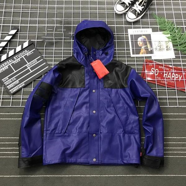 fashion men hooded jackets waterproof windbreaker pu leather mens outwear coats outdoor sports causal hip hop streetwear, Black;brown
fashion men hooded jackets waterproof windbreaker pu leather mens outwear coats outdoor sports causal hip hop streetwear, Black;brown