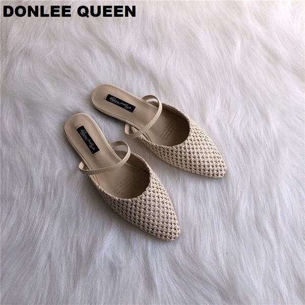 2019 new summer shoes women slip on mules flat casual shoes cane weave shoe outdoor slides beach flip flops sandalias mujer 2019, Black
2019 new summer shoes women slip on mules flat casual shoes cane weave shoe outdoor slides beach flip flops sandalias mujer 2019, Black