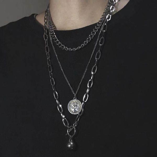 pendant necklaces 2021 personality cross square metal multilayer hip hop for women men jewelry gifts long chain cool simple necklace, Silver
pendant necklaces 2021 personality cross square metal multilayer hip hop for women men jewelry gifts long chain cool simple necklace, Silver