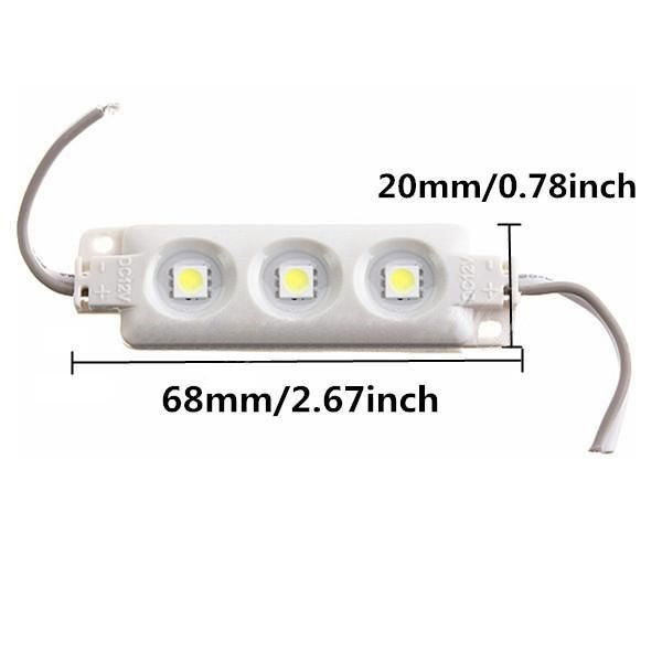 strips 100pcs/lot 3led smd injection led module 12v waterproof ip65 cool white advertise letter modules
strips 100pcs/lot 3led smd injection led module 12v waterproof ip65 cool white advertise letter modules