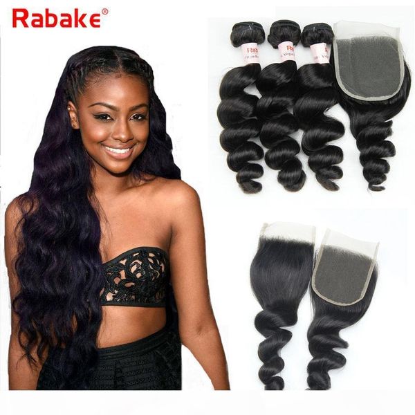 remy brazilian loose wave human hair bundles with lace closure 1b rabake 9a brazilian cuticle aligned hair wefts silk lace closure wave, Black;brown
remy brazilian loose wave human hair bundles with lace closure 1b rabake 9a brazilian cuticle aligned hair wefts silk lace closure wave, Black;brown