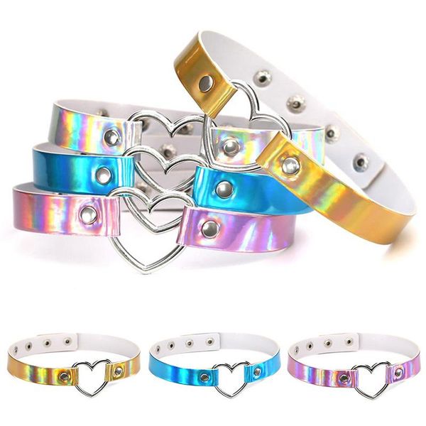 faux leather choker necklace women heart chocker necklaces statement necklace punk jewelry wedding bride gift colorful, Golden;silver
faux leather choker necklace women heart chocker necklaces statement necklace punk jewelry wedding bride gift colorful, Golden;silver