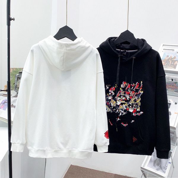 21 autumn new f family heavy industry embroidery couple hooded sweater men's and women's same casual fashion brand top, Black
21 autumn new f family heavy industry embroidery couple hooded sweater men's and women's same casual fashion brand top, Black