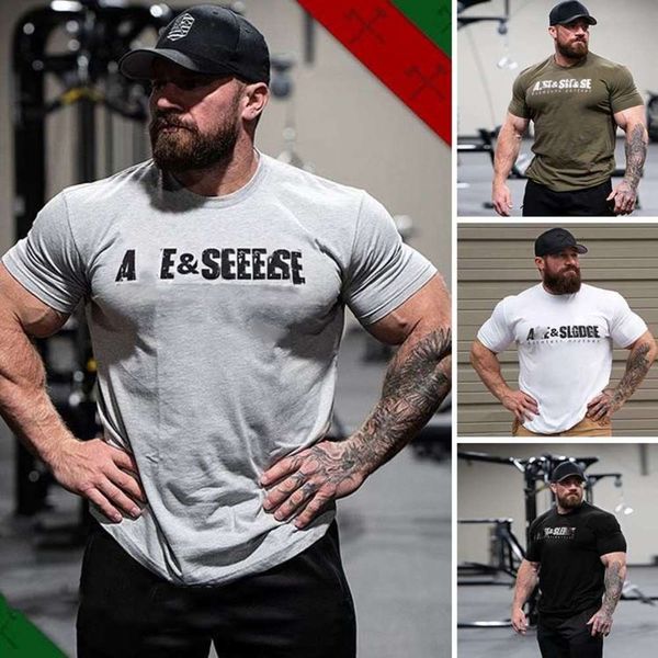 summer solid color sports t shirt men's fashion brand fitness running pure cotton bottoming shirt short sleeves, White;black
summer solid color sports t shirt men's fashion brand fitness running pure cotton bottoming shirt short sleeves, White;black