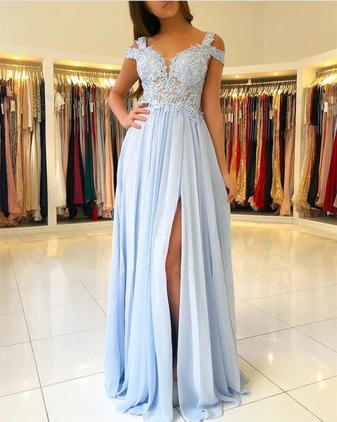 sky 2021 new blue evening e long side split off shoulder lace appliques prom party gowns wedding guest maid of honor es 1j4s, Black;red
sky 2021 new blue evening e long side split off shoulder lace appliques prom party gowns wedding guest maid of honor es 1j4s, Black;red