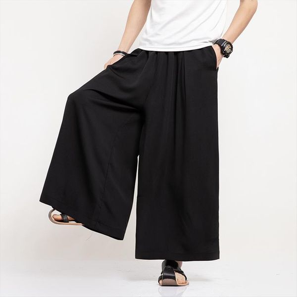 linen wide leg harajuku streetwear women pants harem male chinese style hanfu kongfu trousers ankle length, Black
linen wide leg harajuku streetwear women pants harem male chinese style hanfu kongfu trousers ankle length, Black