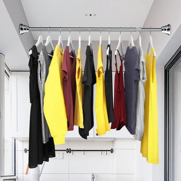 punch rod bathroom shower curtain rod drying rack up and down brace wardrobe 70-130cm
punch rod bathroom shower curtain rod drying rack up and down brace wardrobe 70-130cm