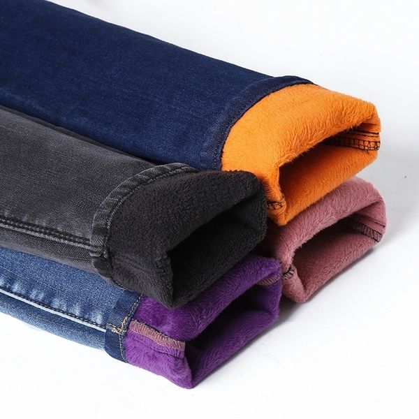 women stretch high waist winter plush warm oversized jeans lady plus size 5xl skinny pants students jeans pencil trousers 210302, Blue
women stretch high waist winter plush warm oversized jeans lady plus size 5xl skinny pants students jeans pencil trousers 210302, Blue