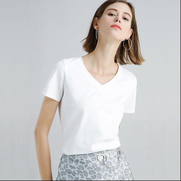 2021 women t shirt tshirts lady solid color tees short sleeve t shirts female summer for woman t shirts, White
2021 women t shirt tshirts lady solid color tees short sleeve t shirts female summer for woman t shirts, White