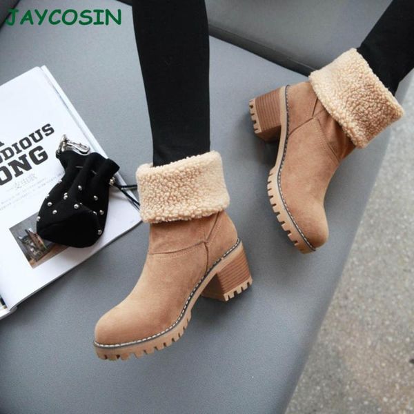 boots jaycosin shoes woman ladies winter flock warm fashion retro snow short bootie women high heels 1008, Black
boots jaycosin shoes woman ladies winter flock warm fashion retro snow short bootie women high heels 1008, Black