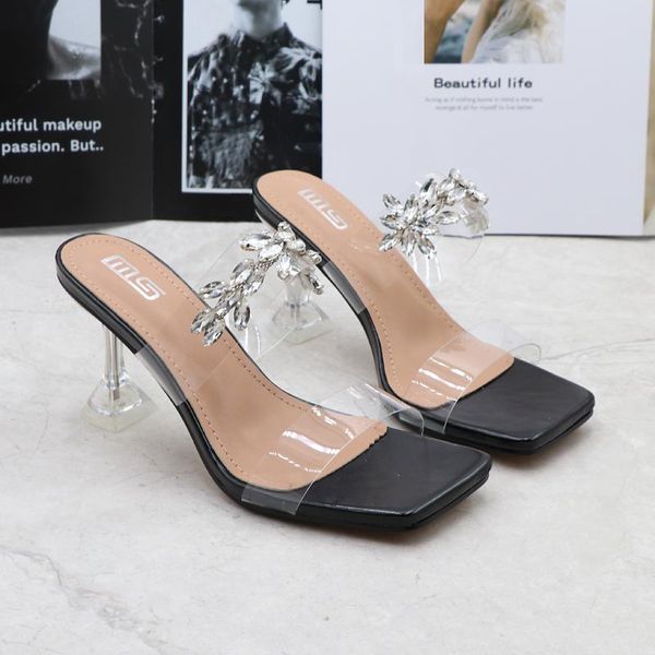 sandals appliques women slippers transpa thin-heel fashion casual concise modern shoes 2021 style open-toes, Black
sandals appliques women slippers transpa thin-heel fashion casual concise modern shoes 2021 style open-toes, Black