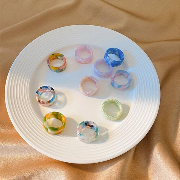cluster rings 5pcs 2021 trend korean ins vintage colorful resin geometric round set for women girls simple aesthetic jewelry gifts sets, Golden;silver
cluster rings 5pcs 2021 trend korean ins vintage colorful resin geometric round set for women girls simple aesthetic jewelry gifts sets, Golden;silver