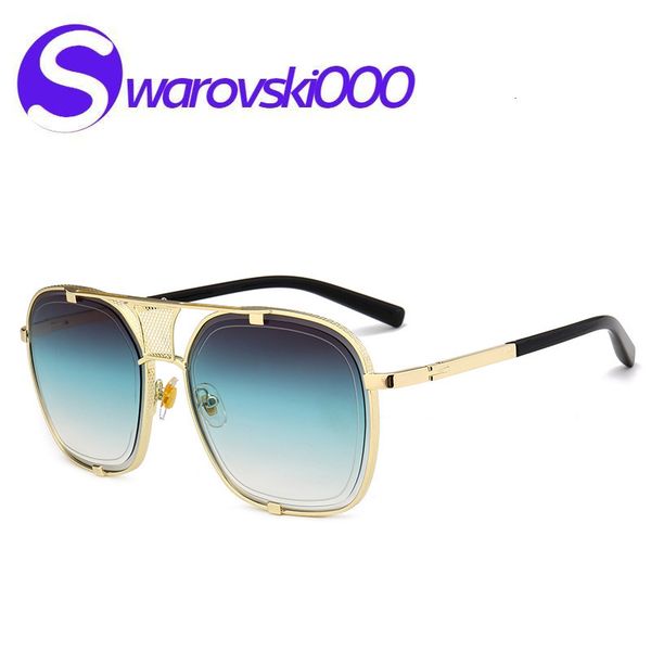 polarizing goggles with fashionable design platform special claw men's metal trend street sunglasses, White;black
polarizing goggles with fashionable design platform special claw men's metal trend street sunglasses, White;black