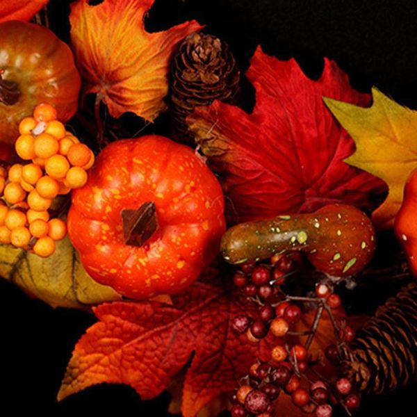 thanksgiving holiday pumpkin maple leaf harvest wreath garland ring home decor halloween decoration do jllfgq
thanksgiving holiday pumpkin maple leaf harvest wreath garland ring home decor halloween decoration do jllfgq
