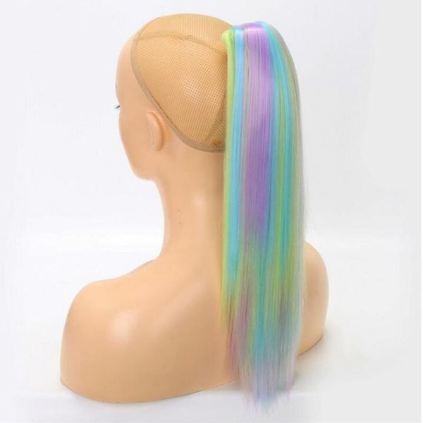 synthetic wigs pervado hair 18inch silky straight ponytail claw jaw in hairpiece clip tail for women multi-colors pony, Black
synthetic wigs pervado hair 18inch silky straight ponytail claw jaw in hairpiece clip tail for women multi-colors pony, Black