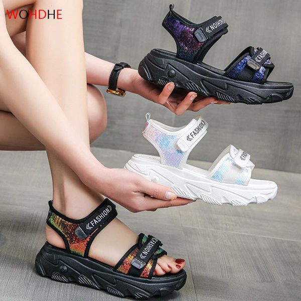 sandals wohdhe brand designer flat sneakers hook loop open toe summer shoes buckle beach platform, Black
sandals wohdhe brand designer flat sneakers hook loop open toe summer shoes buckle beach platform, Black