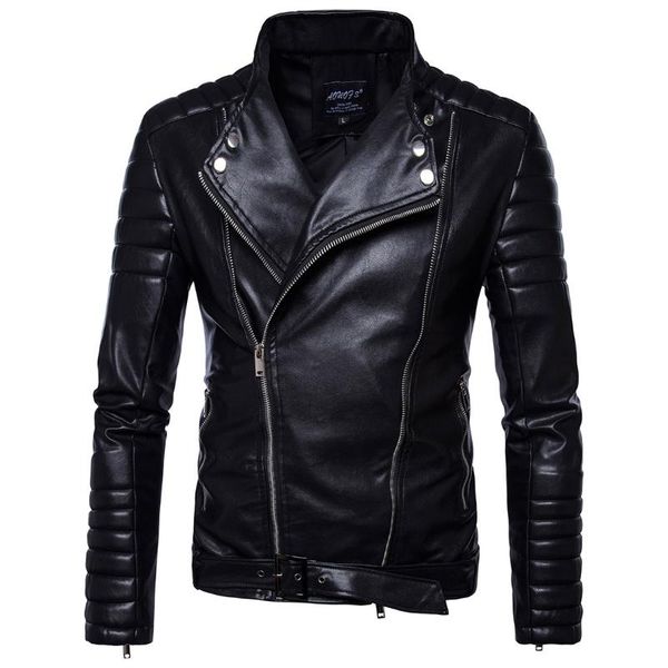 men's jackets 2021 brand man zipper leather pu motorcycle jacket men black 5xl, Black;brown
men's jackets 2021 brand man zipper leather pu motorcycle jacket men black 5xl, Black;brown