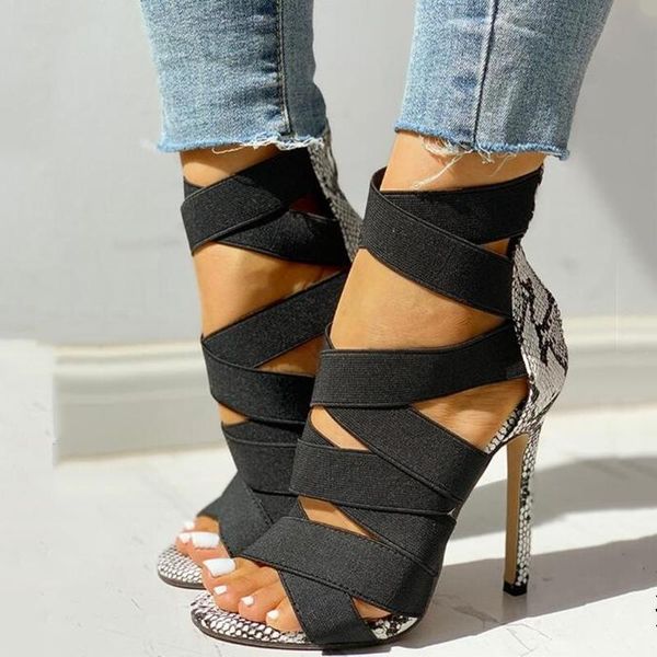 sandals 2021 snake summer shoes woman pumps high thin heels pointed toe gladiator party prom zapatillas mujer, Black
sandals 2021 snake summer shoes woman pumps high thin heels pointed toe gladiator party prom zapatillas mujer, Black